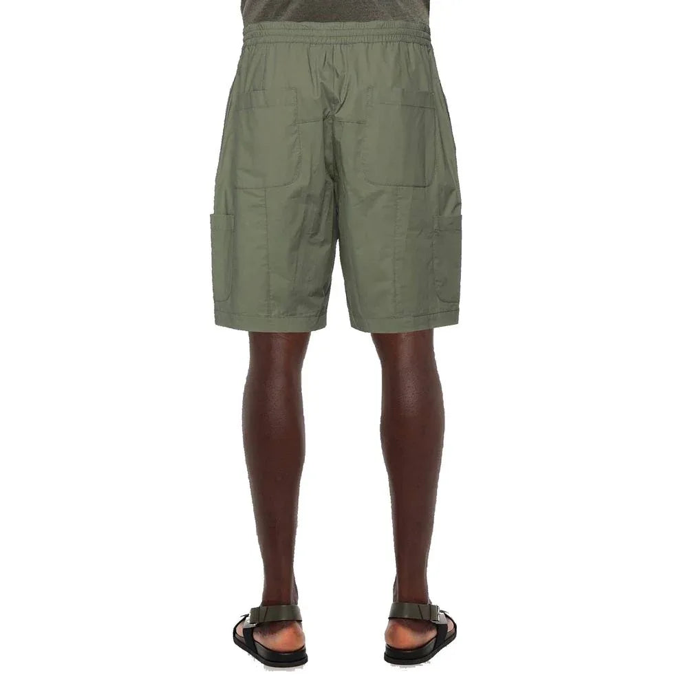 Ambush Bicolor Cotton Bermuda Shorts - Zeiniez