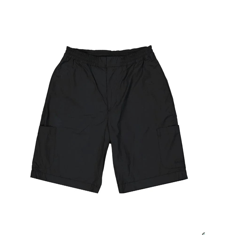 Ambush Black Cotton Shorts - Zeiniez
