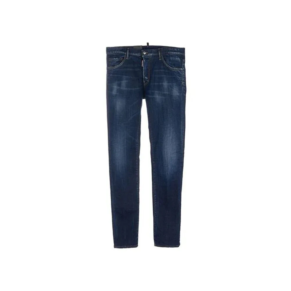 Dsquared² Blue Cotton Skinny Jeans - Zeiniez