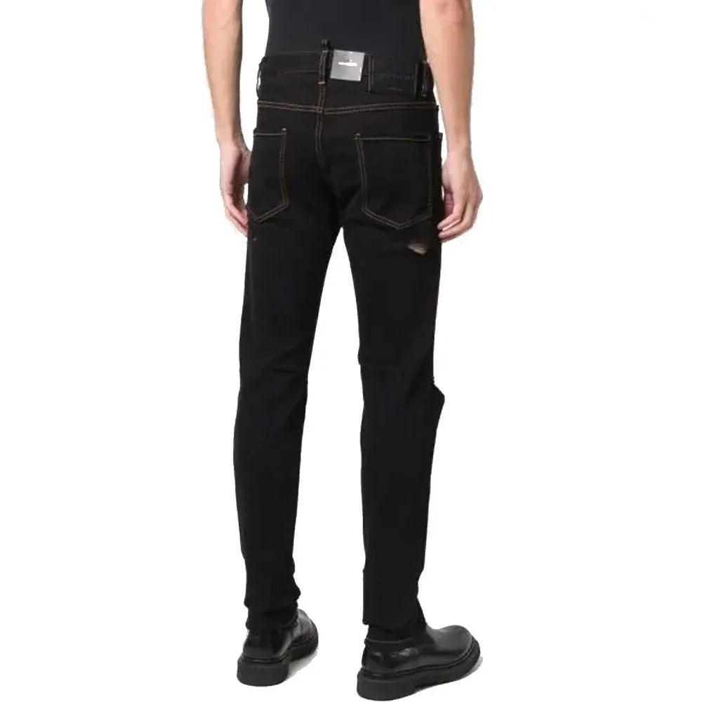 Dsquared² Black Cotton Jeans Denim - Zeiniez