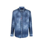Dsquared² Blue Denim Shirt - Zeiniez