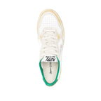 Autry White Leather Low Top Sneakers - Zeiniez