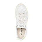 Autry White Leather Low Top Sneakers