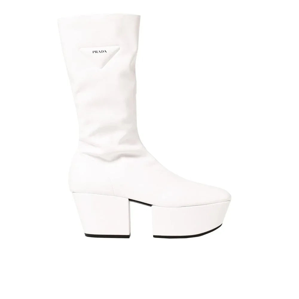 Prada White Polyethylene Boots - Zeiniez