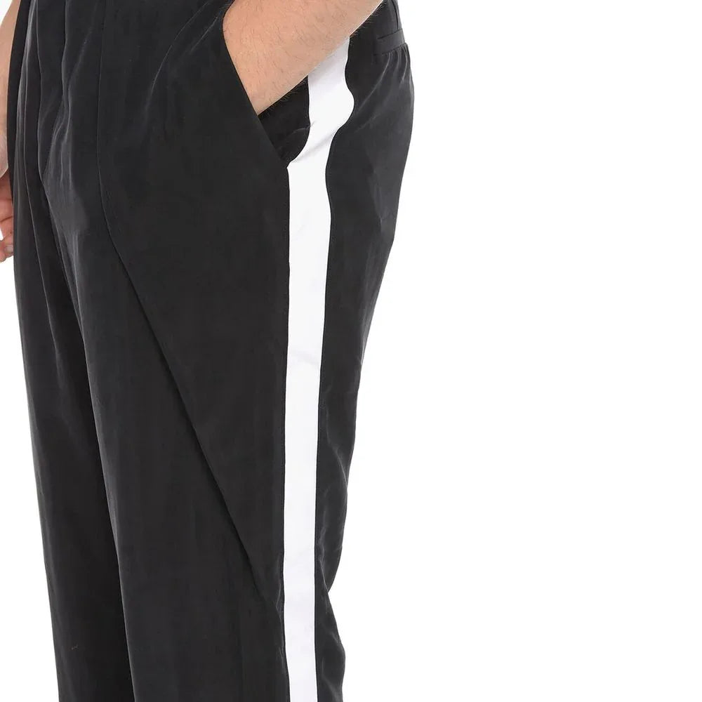 Balmain Black Copper Cropped Pants - Zeiniez