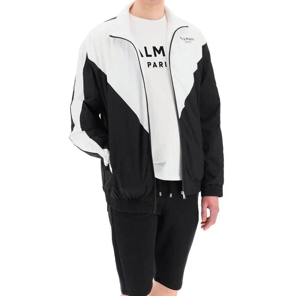 Balmain Black Polyamide Shell Jacket - Zeiniez