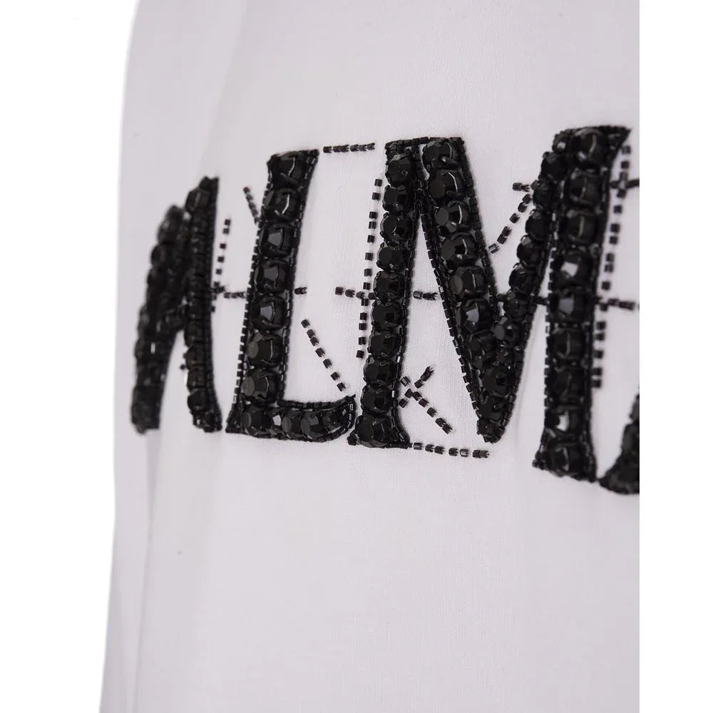 Balmain White Cotton T-Shirt - Zeiniez