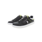 U.S. POLO ASSN. Black Polyester Low Top Sneakers
