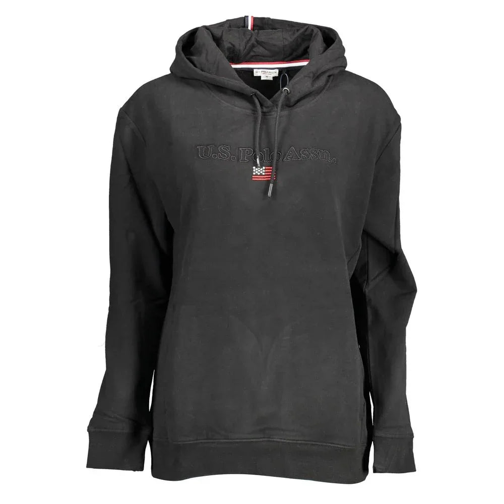 U.S. POLO ASSN. Black Cotton Sweatshirt - Zeiniez