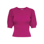 Jacqueline De Yong Fuchsia Viscose T-Shirt - Zeiniez