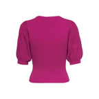 Jacqueline De Yong Fuchsia Viscose T-Shirt - Zeiniez