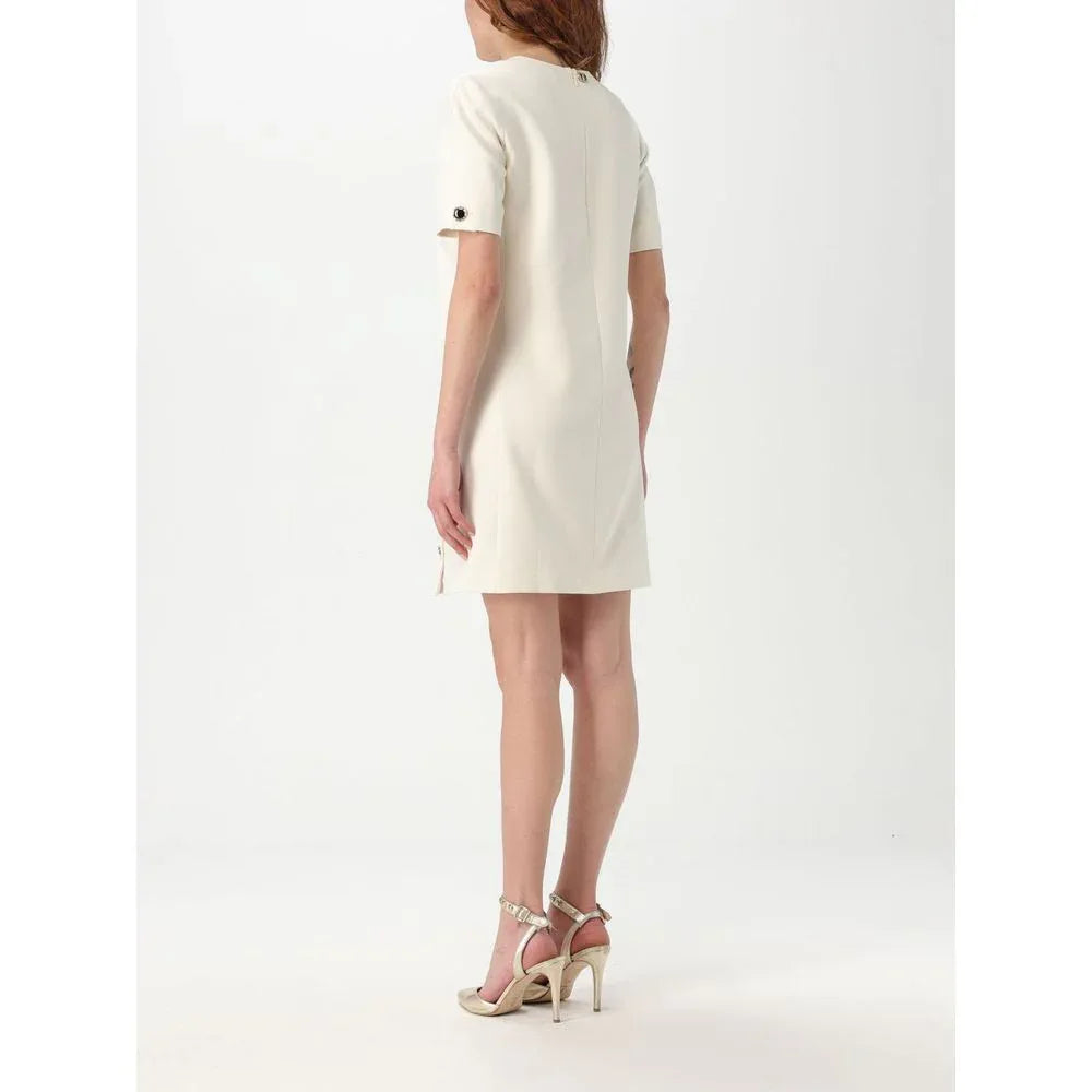 Twinset Pearl Polyester Casual Dress - Zeiniez