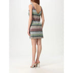 Missoni Bicolor Viscose Cocktail Dress - Zeiniez