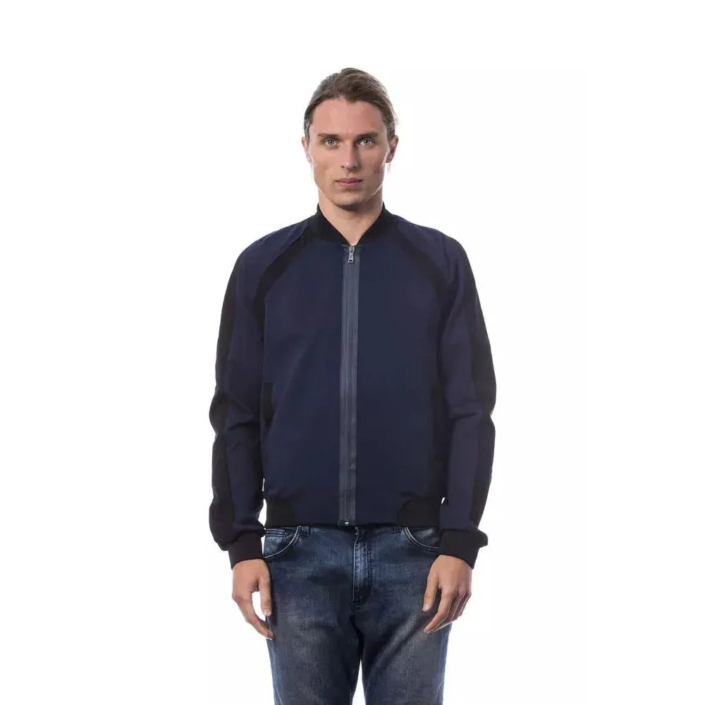 Verri Blue Viscose Bomber - Zeiniez