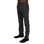 BENCIVENGA Black Cotton Dress Pants - Zeiniez