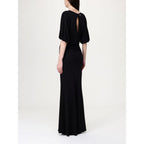 Twinset Black Elastane Casual Dress