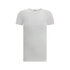 Brunello Cucinelli White Cotton T-Shirt - Zeiniez