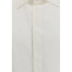 Valentino White Cotton Dress Shirt - Zeiniez