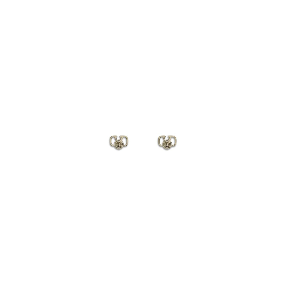 Valentino Garavani Gold Metal Earrings - Zeiniez