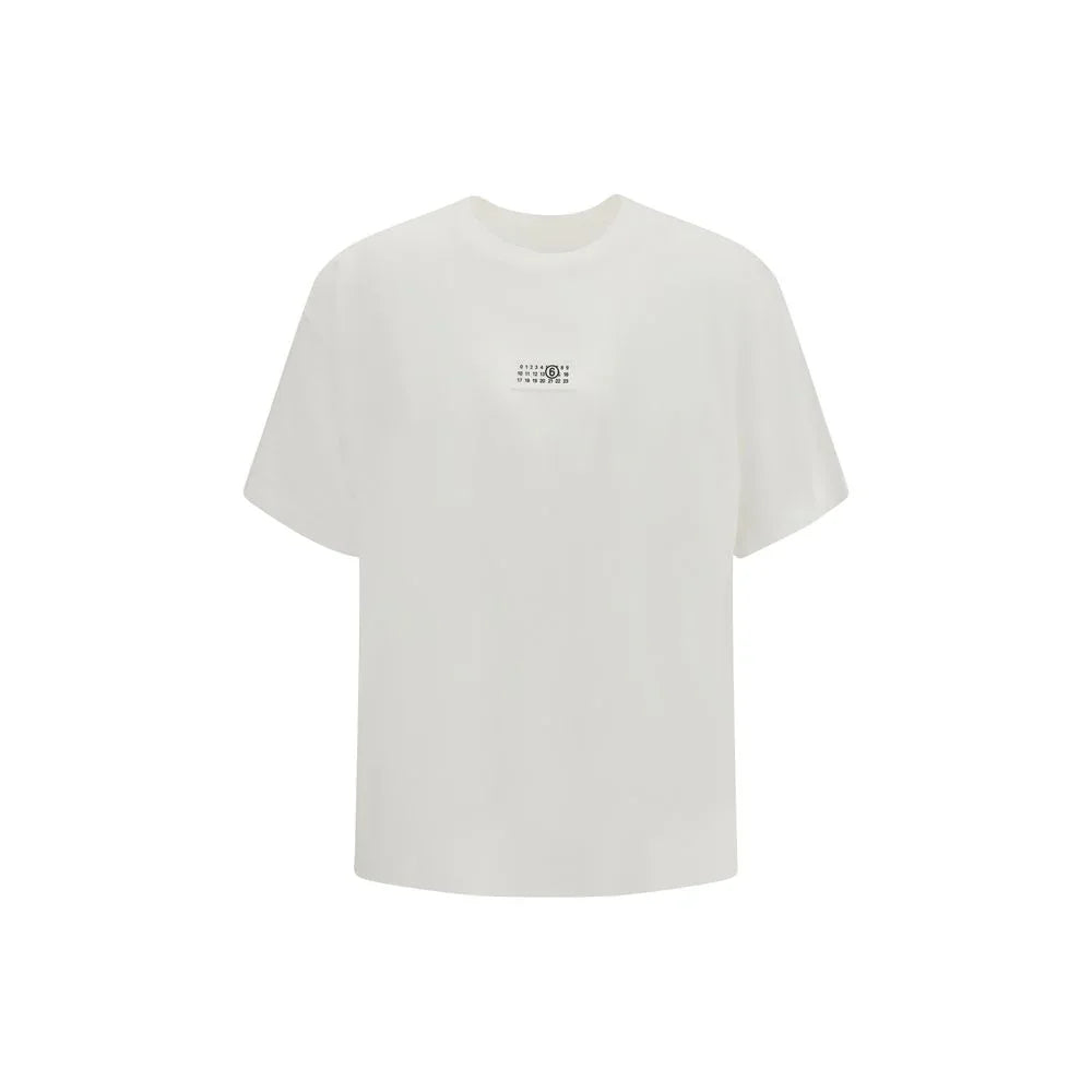 MM6 White Cotton T-Shirt - Zeiniez