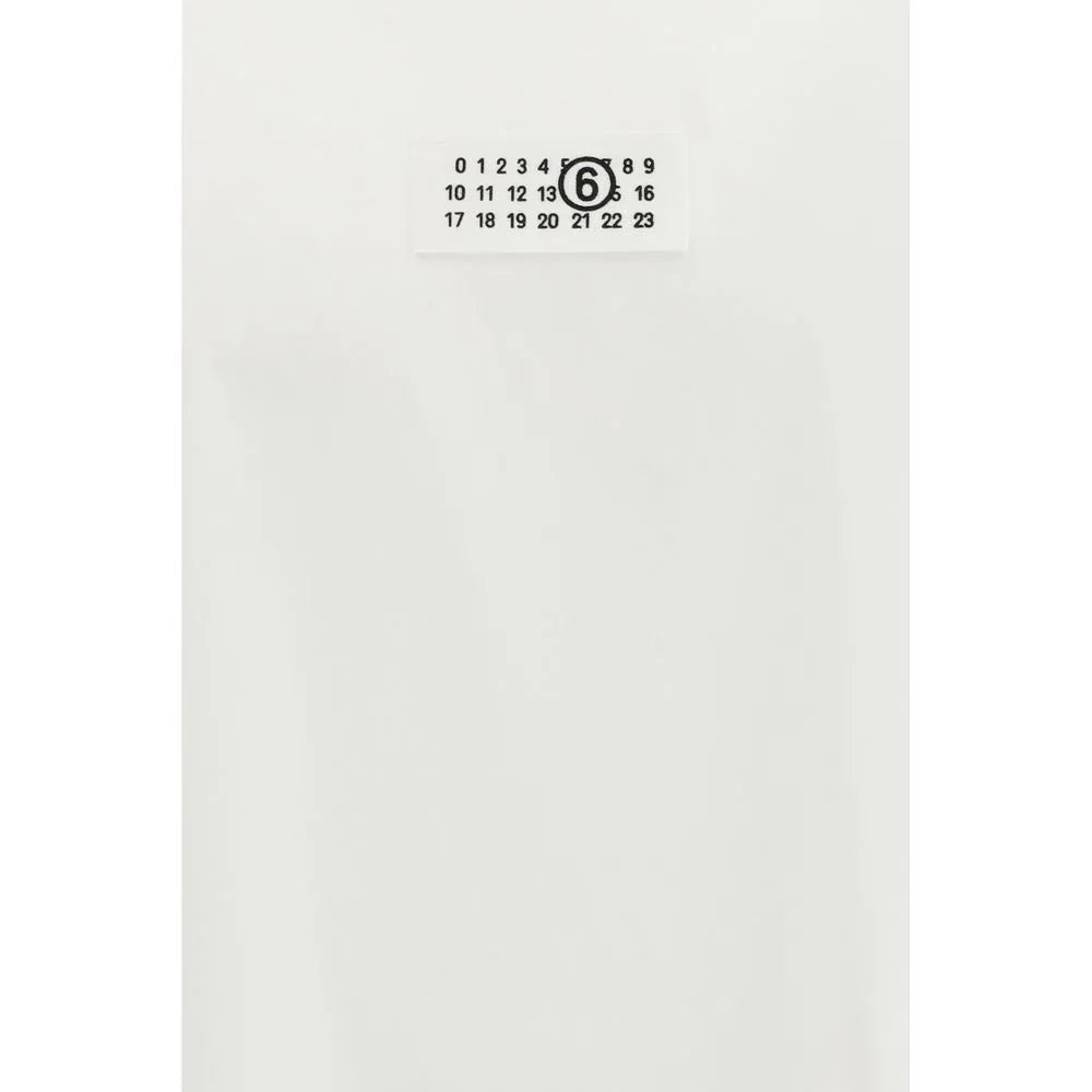 MM6 White Cotton T-Shirt - Zeiniez