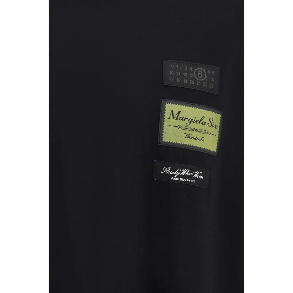 MM6 Black Cotton Sportswear - Zeiniez