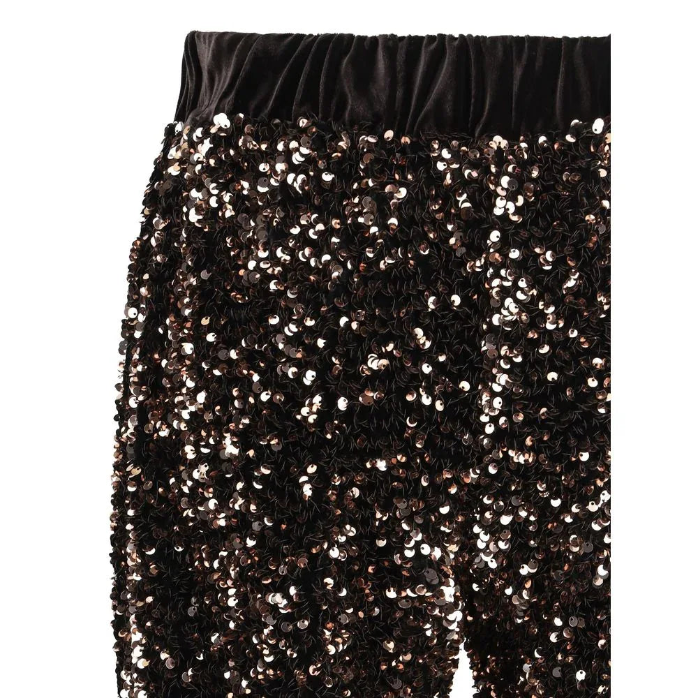 Ella Multicolor Polyamide Casual Pants - Zeiniez