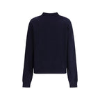 Extreme Cashmere Blue Cashmere Sweater - Zeiniez