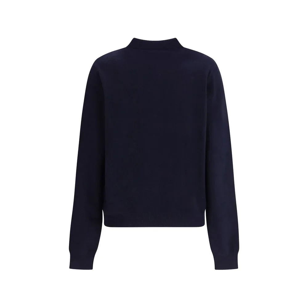 Extreme Cashmere Blue Cashmere Sweater - Zeiniez