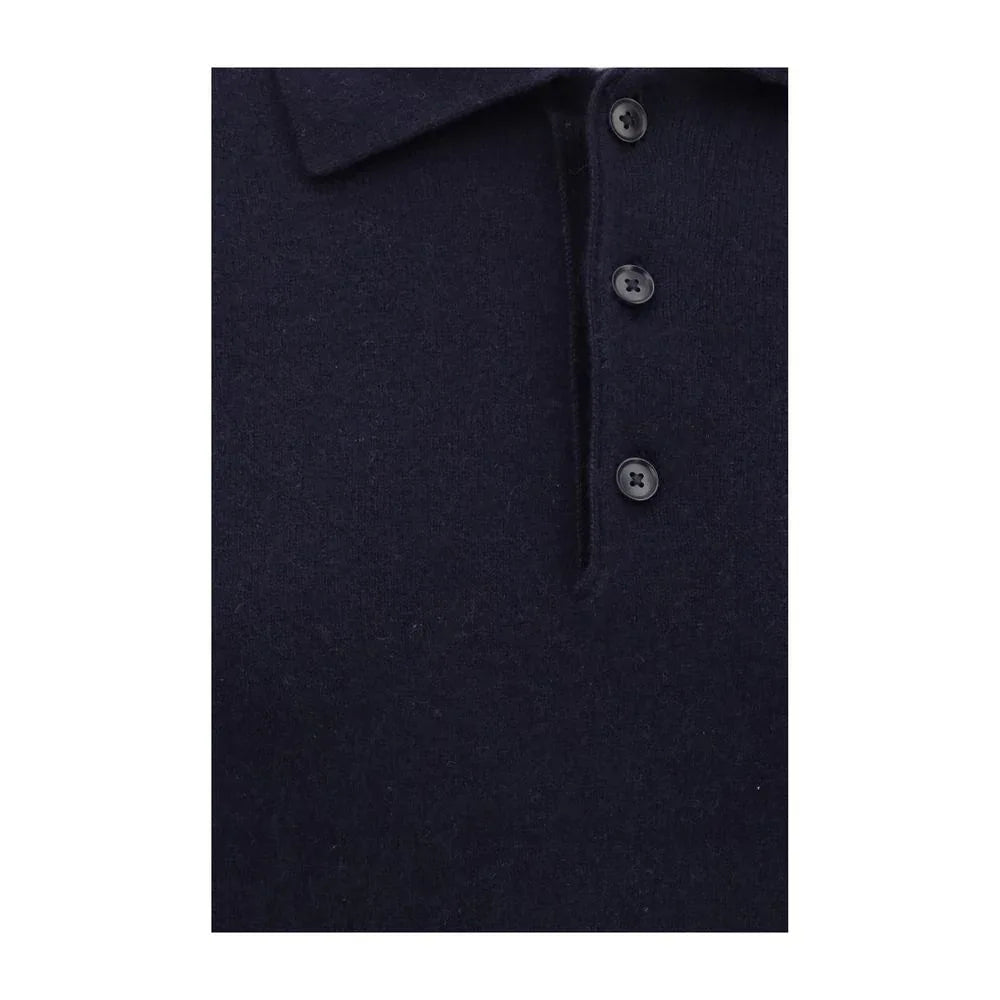 Extreme Cashmere Blue Cashmere Sweater - Zeiniez