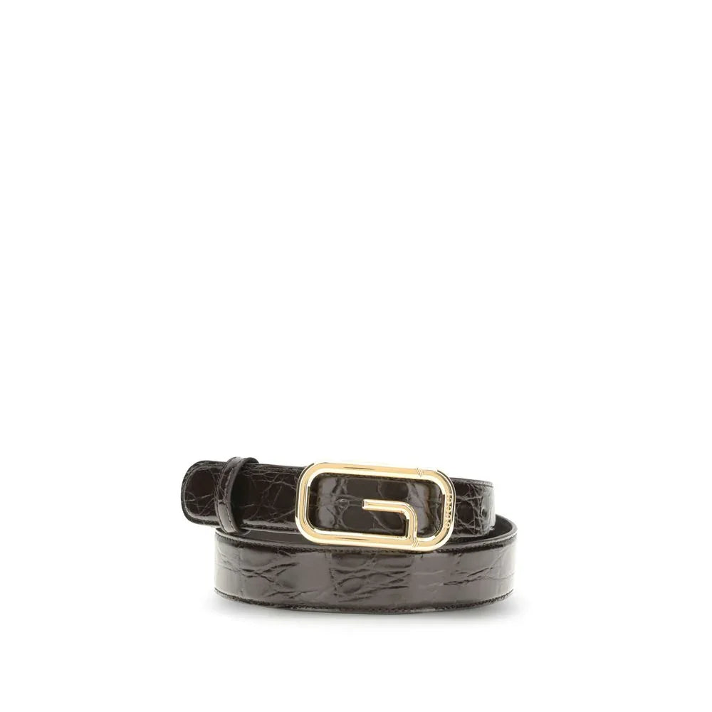 Gucci Brown Calf Leather Bos Taurus Regular Belt - Zeiniez