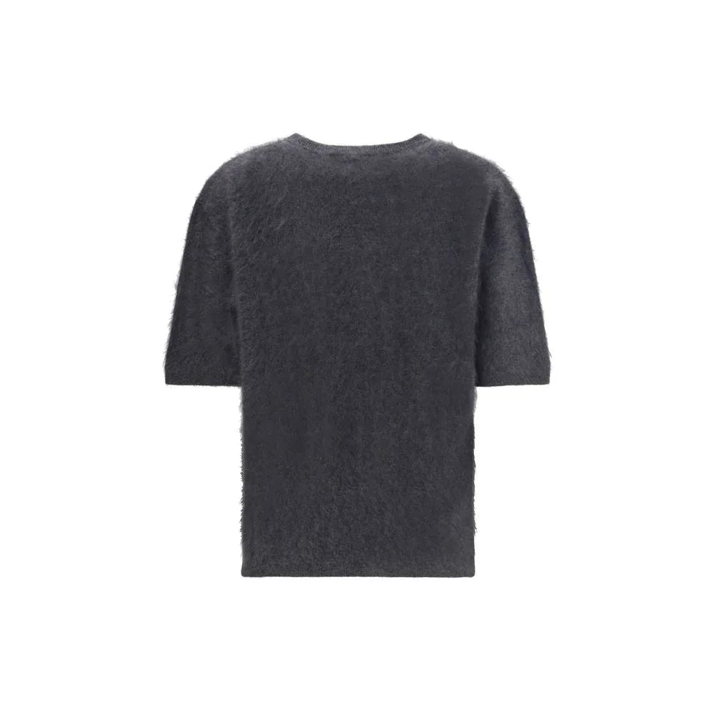 Lisa Yang Gray Cashmere Sweater - Zeiniez