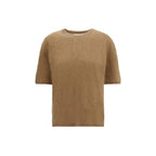 Lisa Yang Brown Cashmere Sweater - Zeiniez