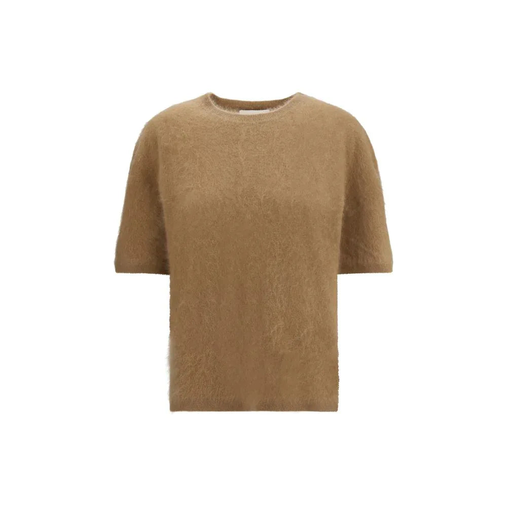 Lisa Yang Brown Cashmere Sweater - Zeiniez
