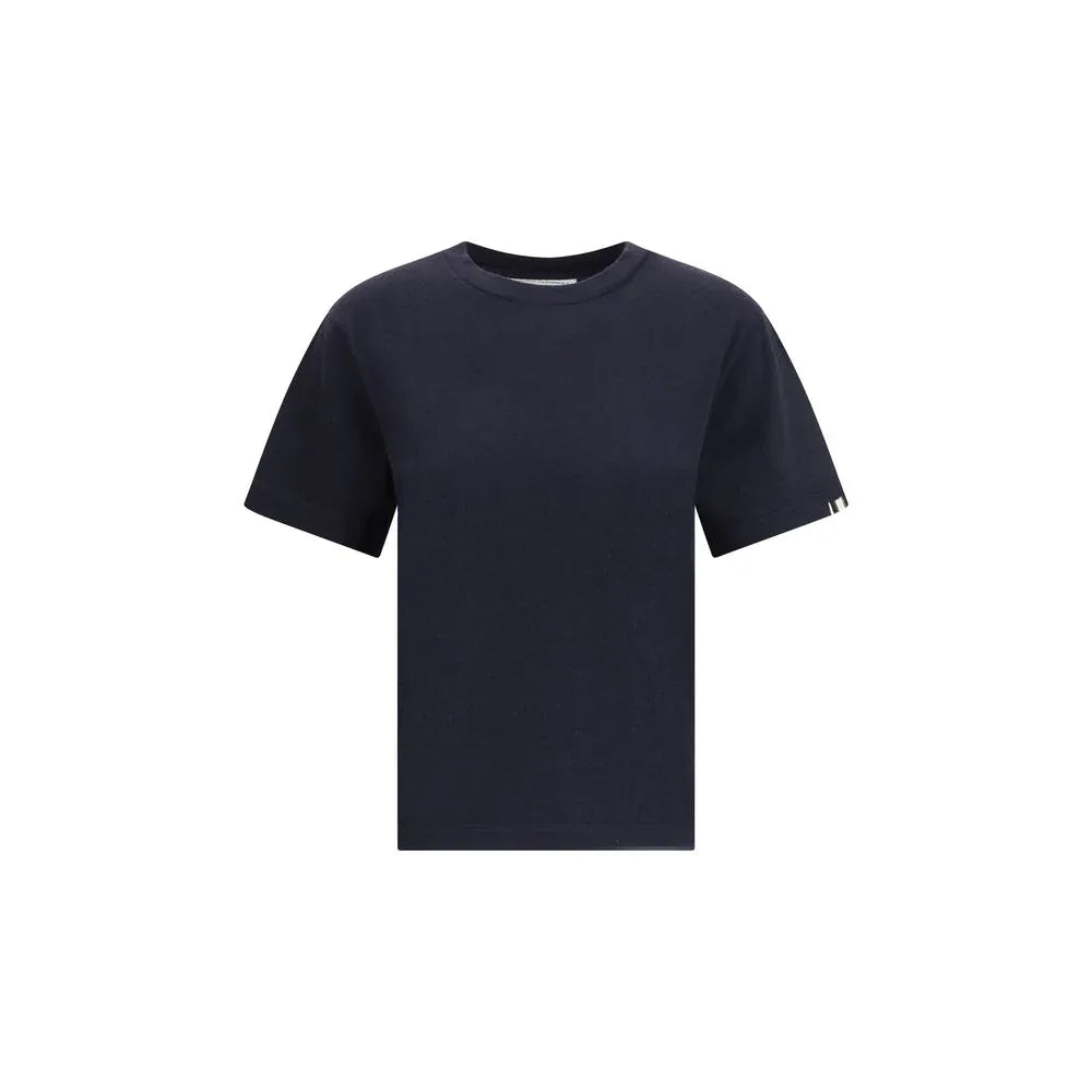Extreme Cashmere Blue Cotton T-Shirt - Zeiniez