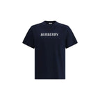 Burberry Blue Cotton T-Shirt - Zeiniez