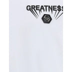 Philipp Plein White Cotton T-Shirt - Zeiniez
