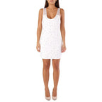 Met White Polyester Cocktail Dress - Zeiniez