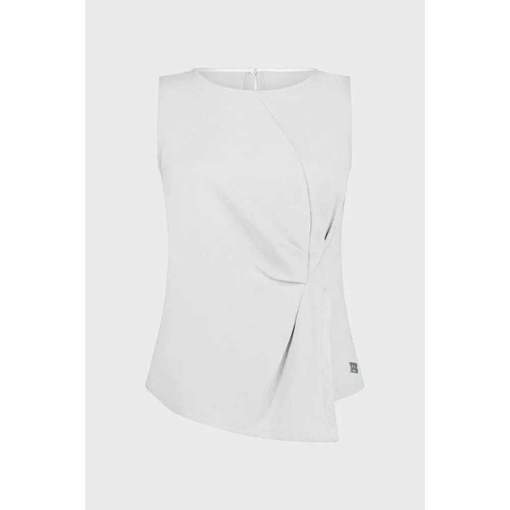 19V69 Italia White Viscose Top - Zeiniez