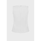 19V69 Italia White Viscose Top - Zeiniez