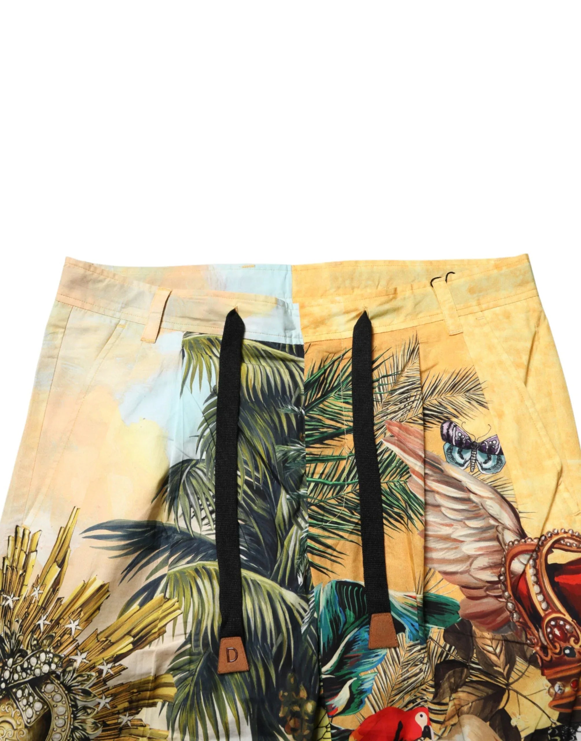 Dolce & Gabbana Multicolor Tropical King Lounge Trouser Pants - Zeiniez