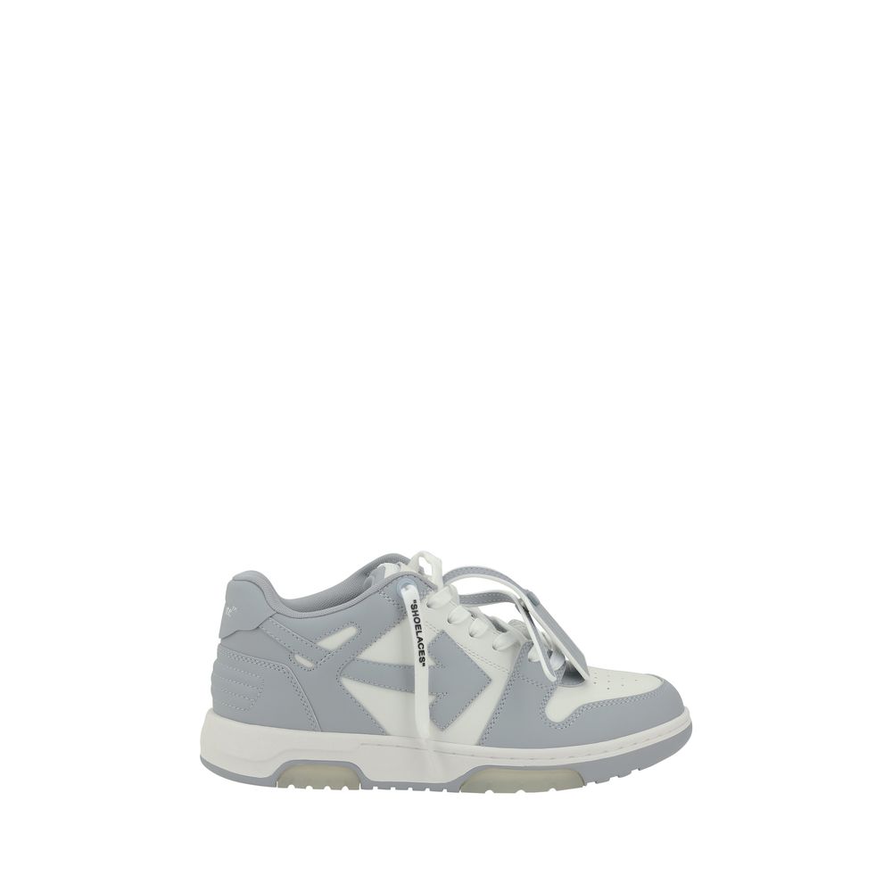 Off-White Gray Rubber Low Top Sneakers Off-White