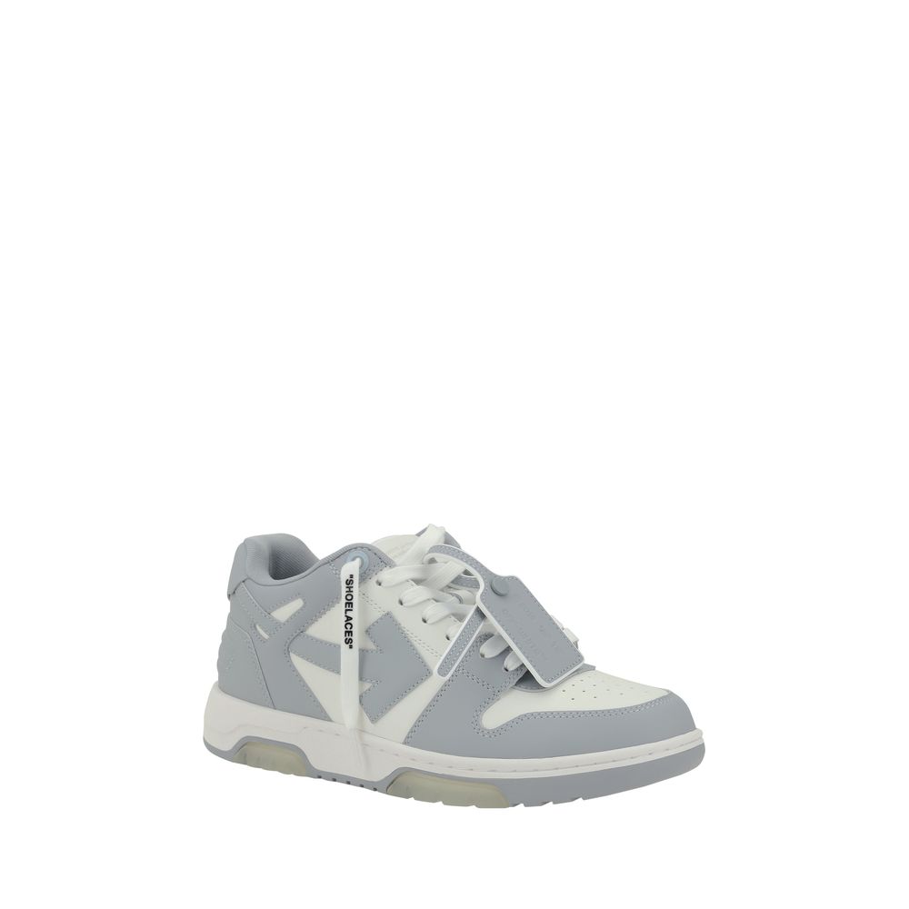 Off-White Gray Rubber Low Top Sneakers Off-White