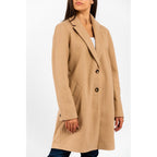 Gas Brown Marabou Coat