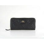 La Martina Black Polyethylene Wallet