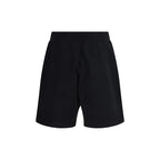 Dsquared² Black Cotton Bermuda Shorts - Zeiniez