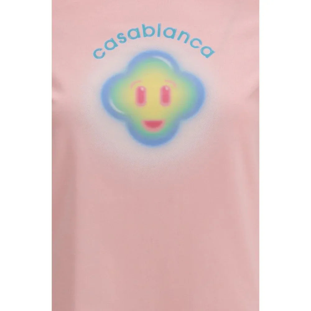 Casablanca Multicolor Cotton T-Shirt - Zeiniez