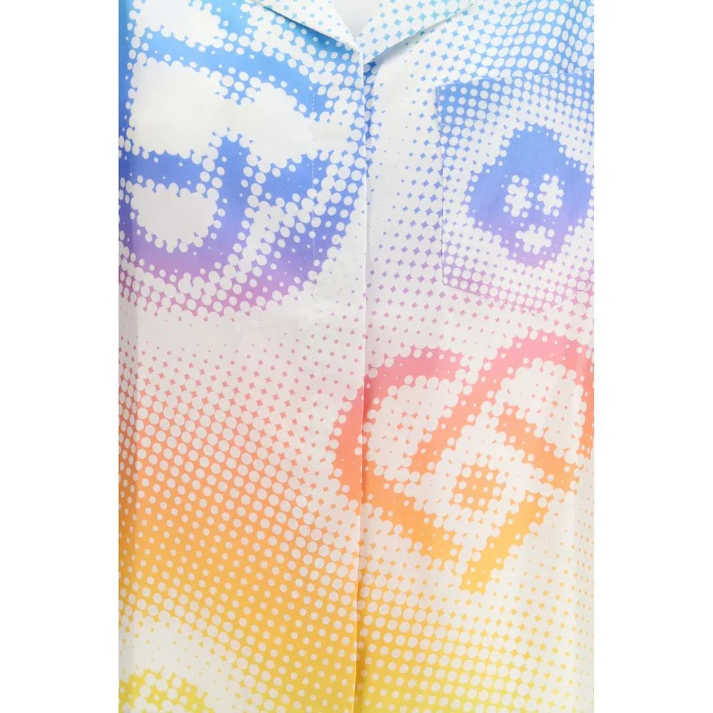 Casablanca Multicolor Silk Shortsleeve Shirt - Zeiniez