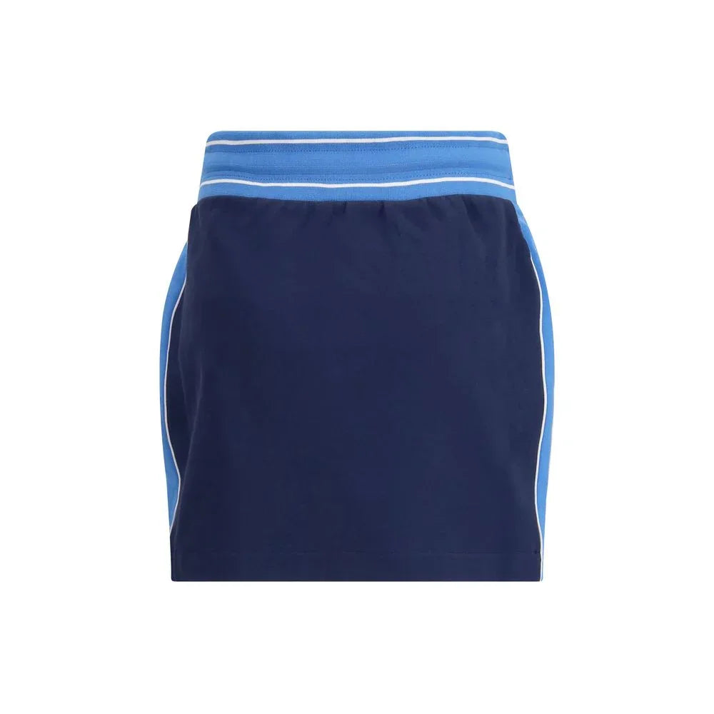 Casablanca Blue Cotton Mini Skirt - Zeiniez