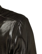 Dolce & Gabbana Silver Silk GOLD Collared Dress Formal Shirt - Zeiniez